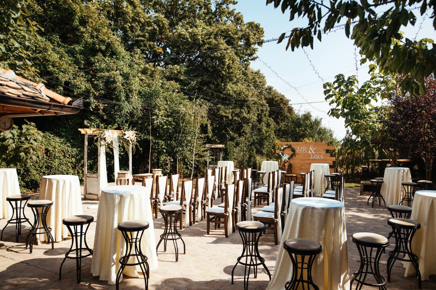 evento privado al aire libre